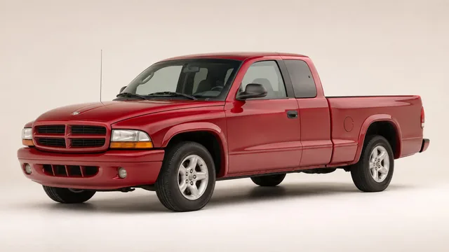 2001 Dodge Dakota pickup — front three-quarter view