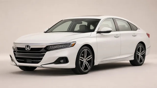 2022 Honda Accord Touring 2.0T sedan — front three-quarter view
