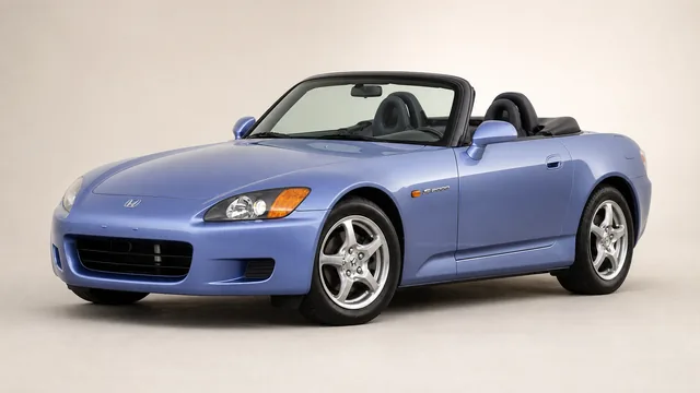 2003 Honda S2000 AP1 roadster — front three-quarter view