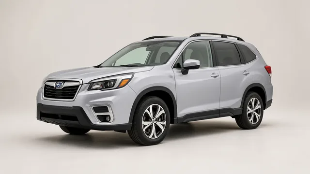 2021年式 Subaru Forester Limited — 斜め前からの外観