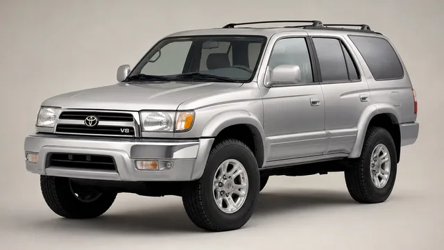 2001 Toyota 4Runner SUV — front three-quarter view